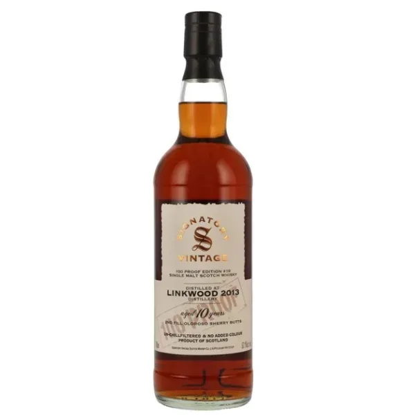 Linkwood – 10 Year Old 2013 100 Proof Edition #19 Signatory (57.1%)