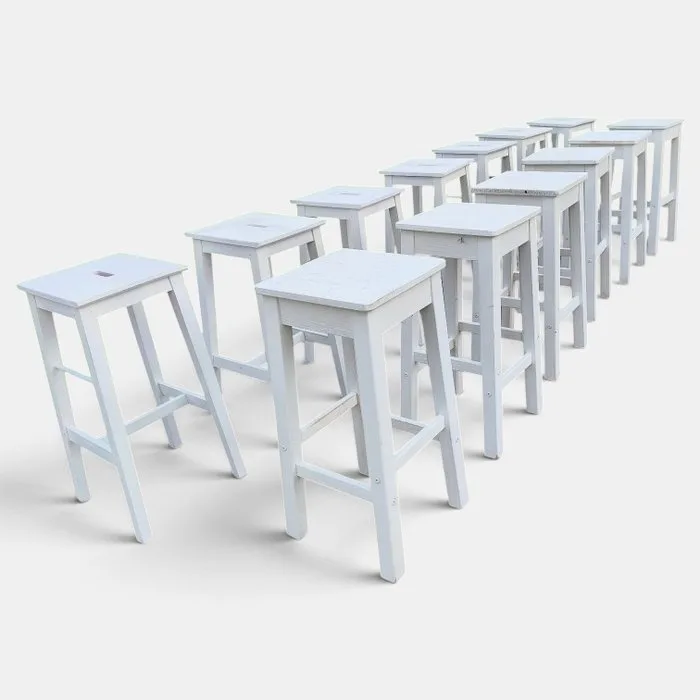 Stool (13) - Wood
