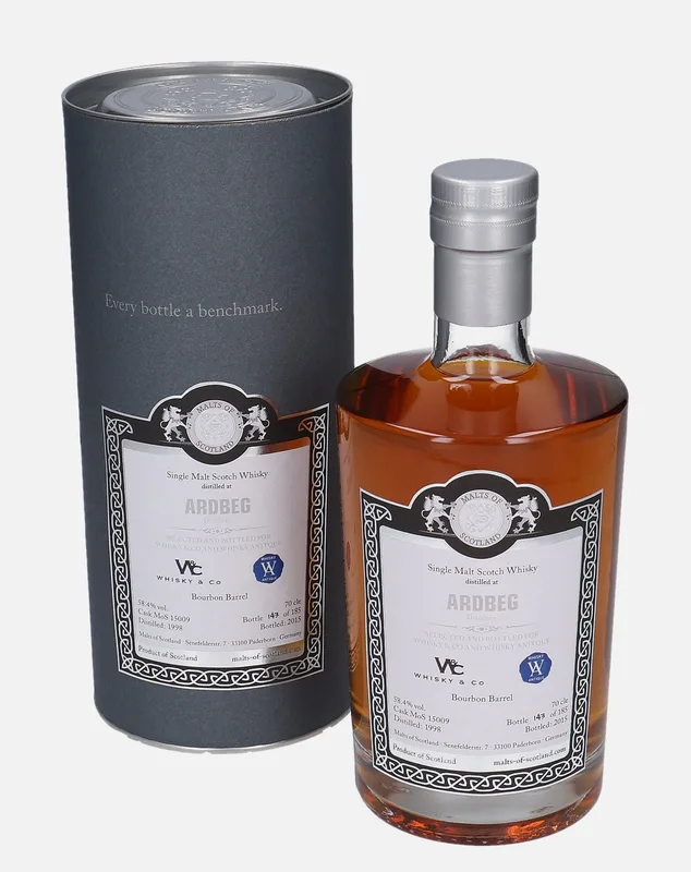 Ardbeg – 1998 Malts of Scotland (70cl, 58.4%)