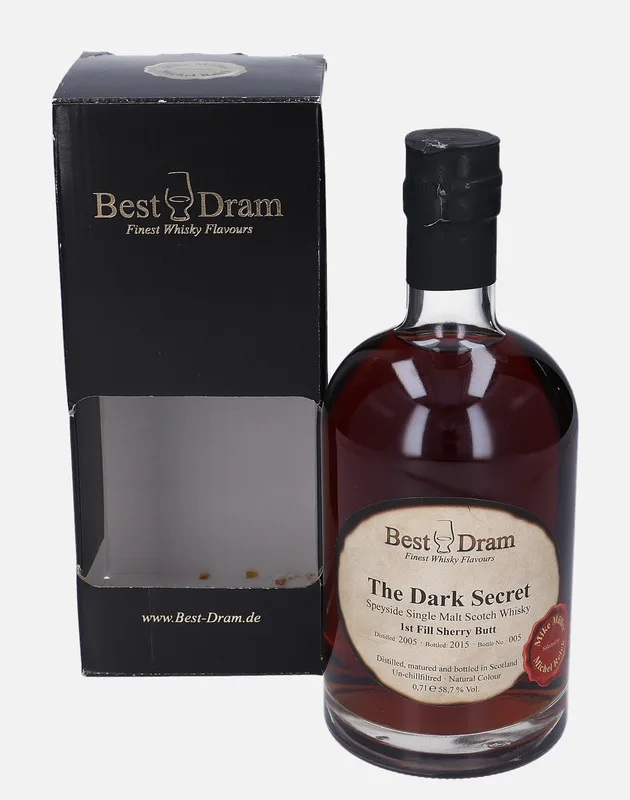 The Dark Secret – 2005 Best Dram (70cl, 58.7%)