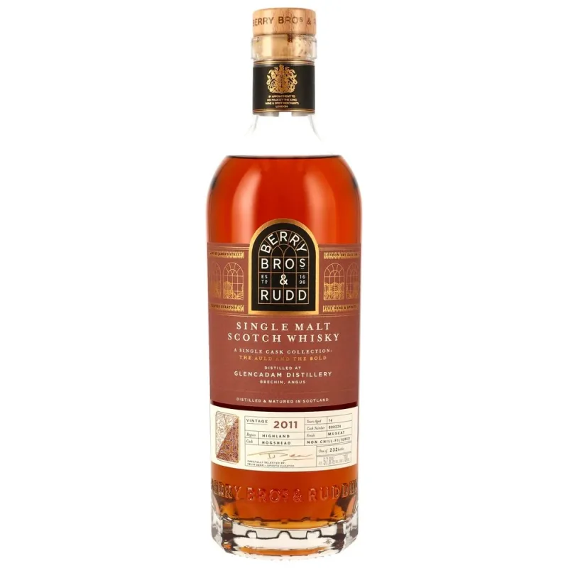 Glencadam – 14 Year Old 2011 Muscat Cask Finish The Auld & The Bold Berry Bros & Rudd