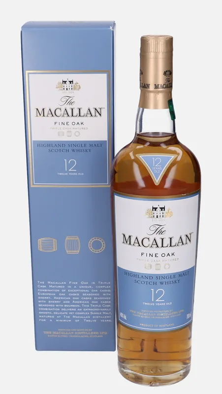 Macallan – 12 Year Old Fine Oak Triple Cask Matured