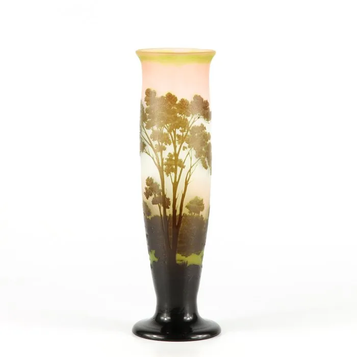 Emile Gallé - Vase - Glass