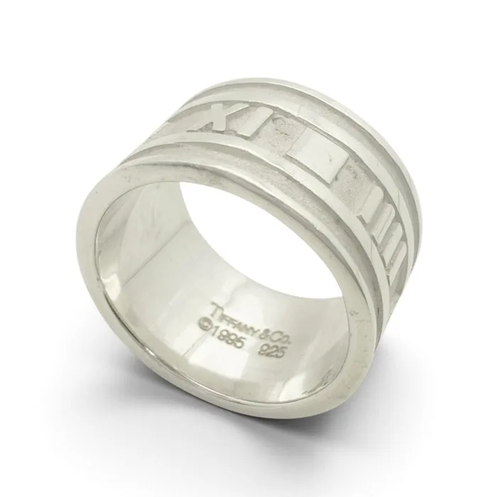 Tiffany & Co. - Ring - Atlas Silver - Size US6 EU52