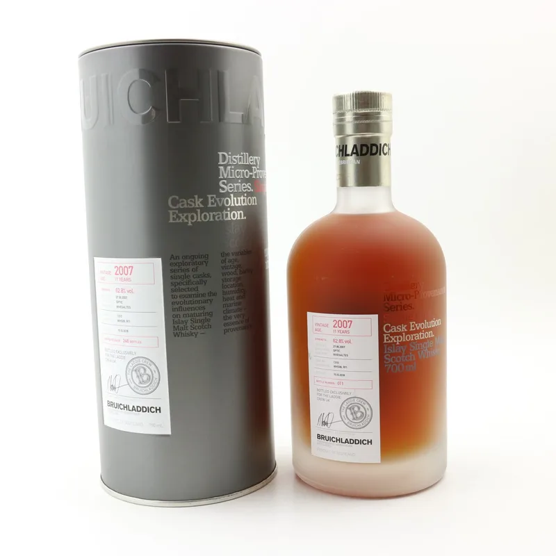 Bruichladdich – Micro Provenance 2007 11 Year Old Cask #1310 Exclusive To UK Laddie Crew