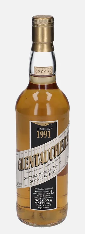 Glentauchers – 1991 Gordon & MacPhail Distillery Labels