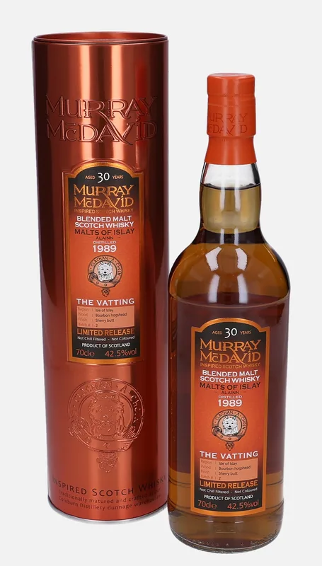 Murray McDavid – Malts of Islay -Àlainn- 1989 30 Year Old The Vatting Batch No.2