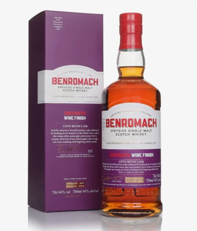 Benromach – Contrasts 12 Year Old 2014 Côte-Rôtie Cask