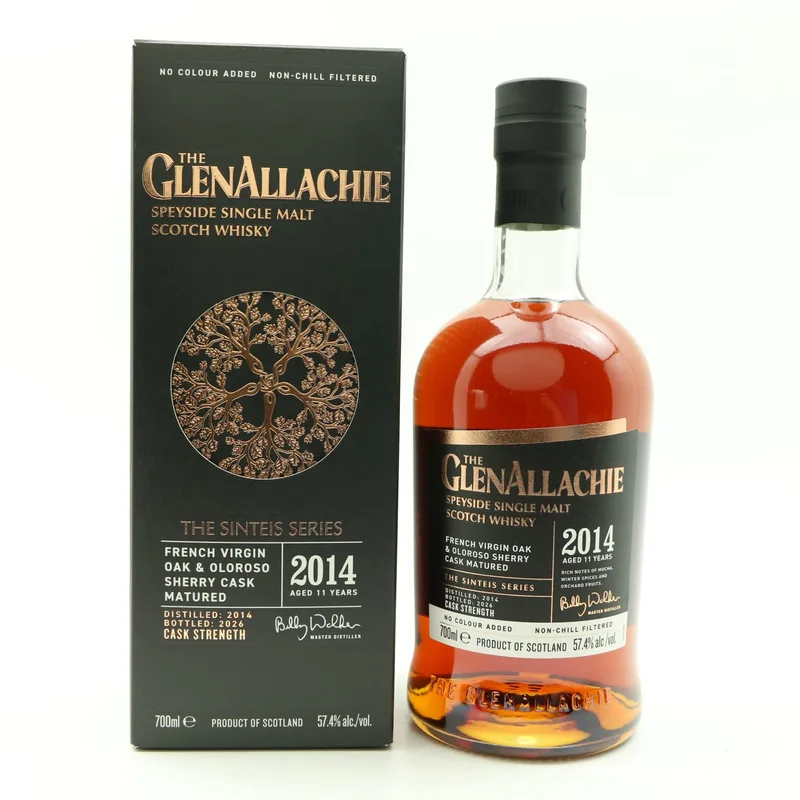 Glenallachie – 2014 11 Year Old The Sinteis Series (70cl, 57.4%)