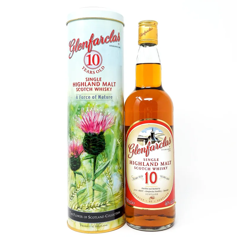 Glenfarclas – 10 Year Old The Flower of Scotland Collection "A Force of Nature"