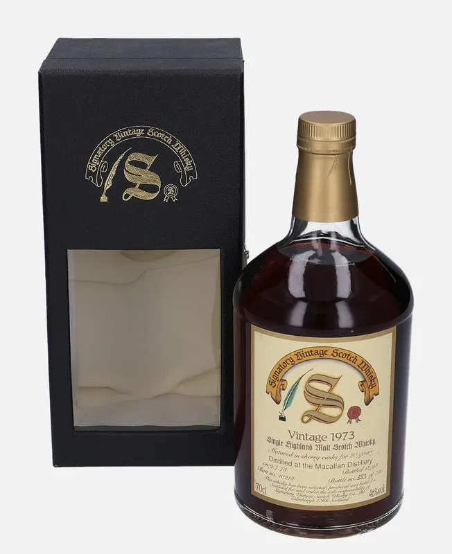 Macallan – 1973 20 Year Old Signatory Vintage Scotch Whisky Co.