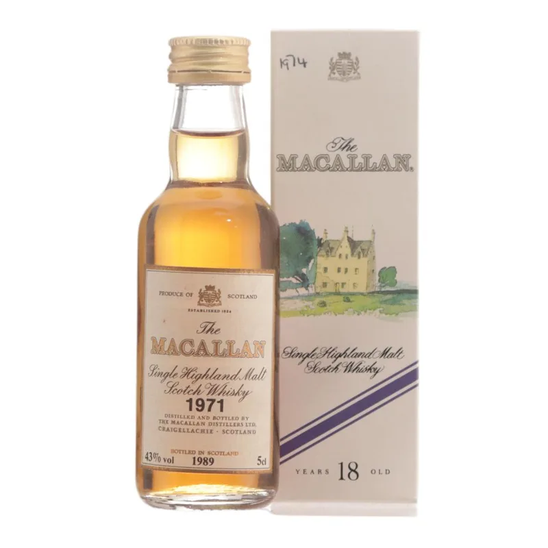 Macallan – 1971 Miniature (5cl, 43.00%)