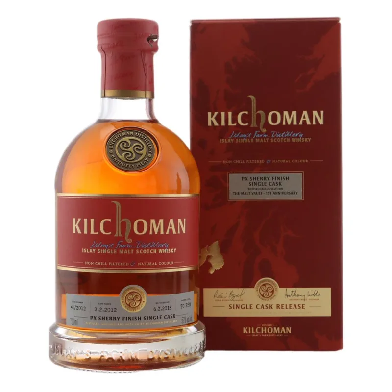 Kilchoman – 2012 PX Sherry Finish Single Cask