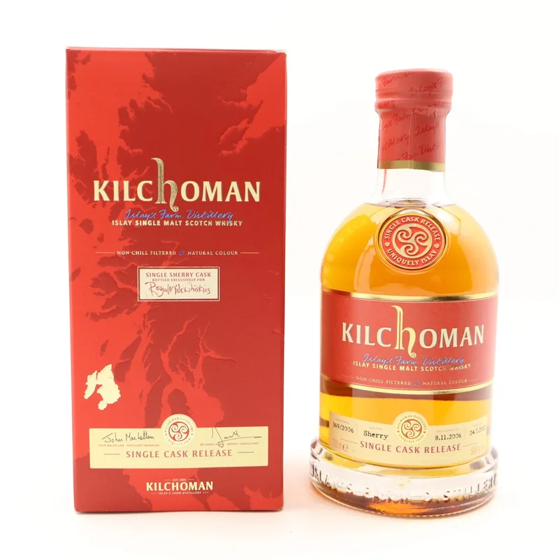 Kilchoman – 2006 Single Cask #369 For Royal Mile Whiskies (70cl, 59.6%)