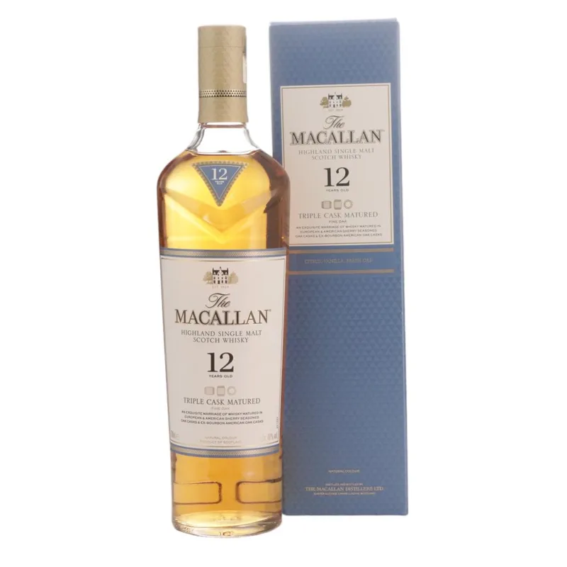 Macallan – 12 Year Old Triple Cask Matured (70cl, 40.00%)