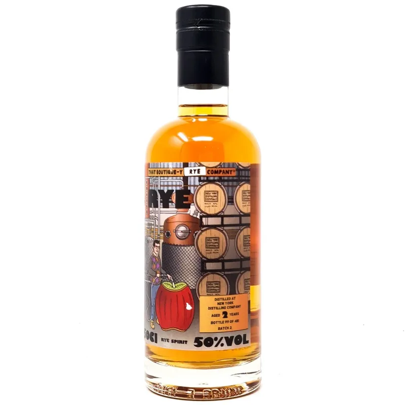 New York Distilling Co 2 Year Old 'That Boutique-y Whisky Company' Batch 2 Rye