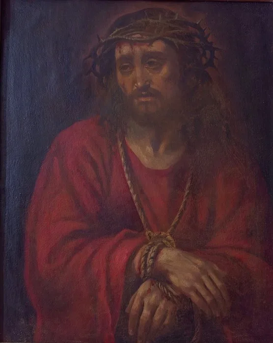 Italian school (XVIII) - Ecce Homo - Cristo Deriso