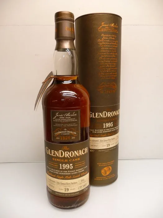 Glendronach 1995 19 years old Sherry Cask no. 2052 - One of 643 - b. 2014 - 70cl