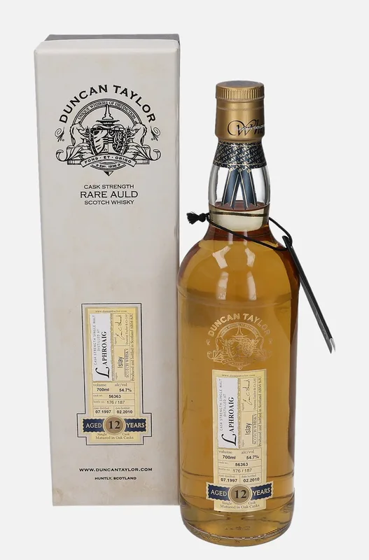 Laphroaig – 1997 12 Year Old Duncan Taylor Rare Auld (70cl, 54.7%)
