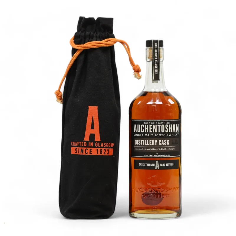 Auchentoshan – 9 Year Old 2012 Bourbon & Port Cask Finish Distillery Cask #467 Single Cask Lowland Single Malt Whisky (2022) (70cl, 57.9%)
