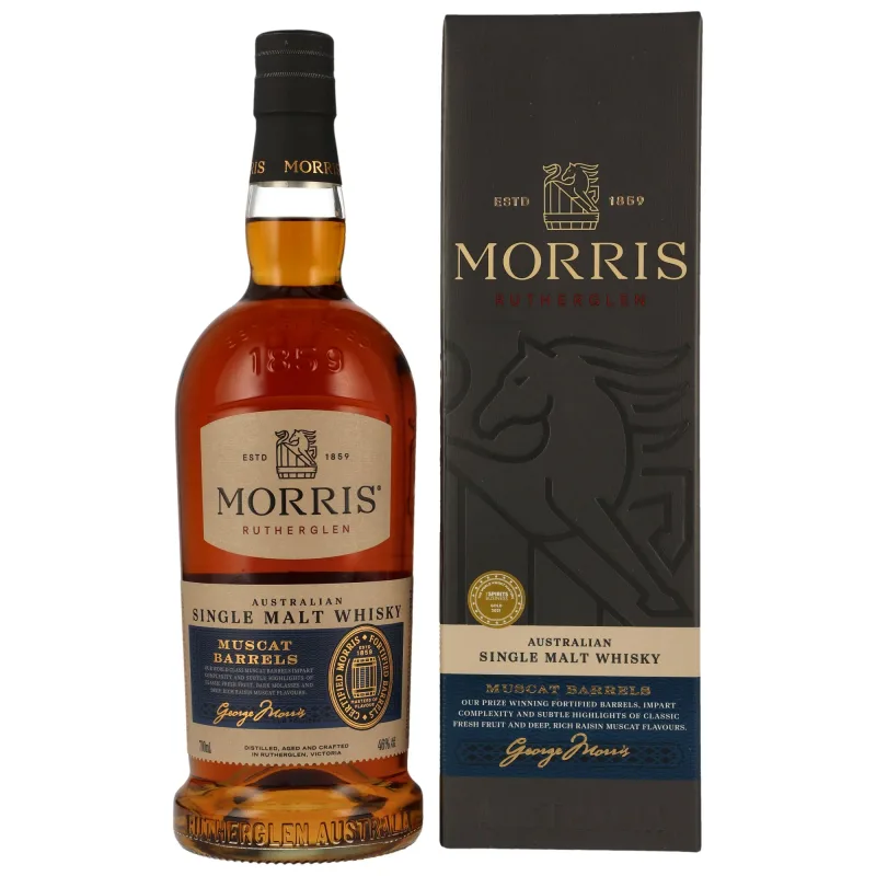 Morris Muscat Barrels Australian Single Malt Whisky