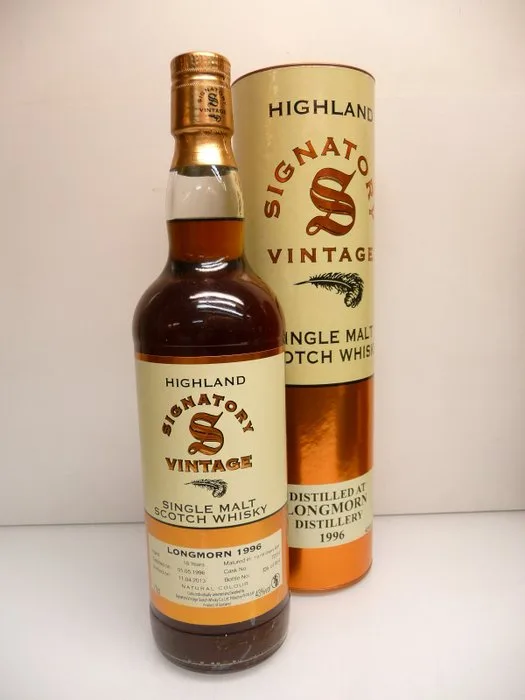 Longmorn 1996 16 years old Cask no. 72314 - Signatory Vintage - b. 2013 - 70cl