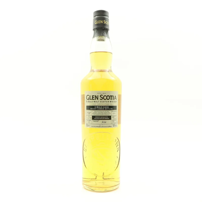 Glen Scotia – 2010 Single Cask #283 Whisky Dinner Bottling (70cl, 58.9%)