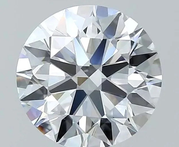 1 pcs Diamond (Natural) - 2.11 ct - Round - D (colourless) - IF - International Gemological Institute (IGI) - *3EX None*
