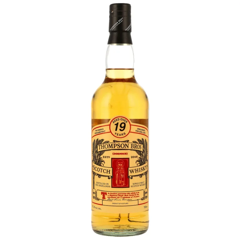 Highland Single Malt Whisky 19 Year Old – Thompson Bros. (70cl)