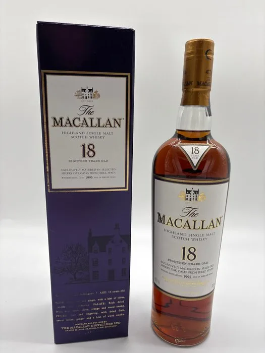 Macallan 1995 18 years old Sherry Oak Casks - 70cl