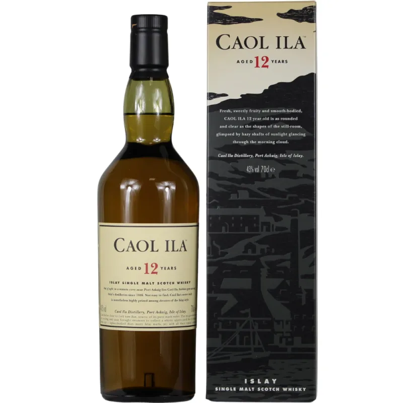 Caol Ila – 12 Year Old (70cl, 43%)