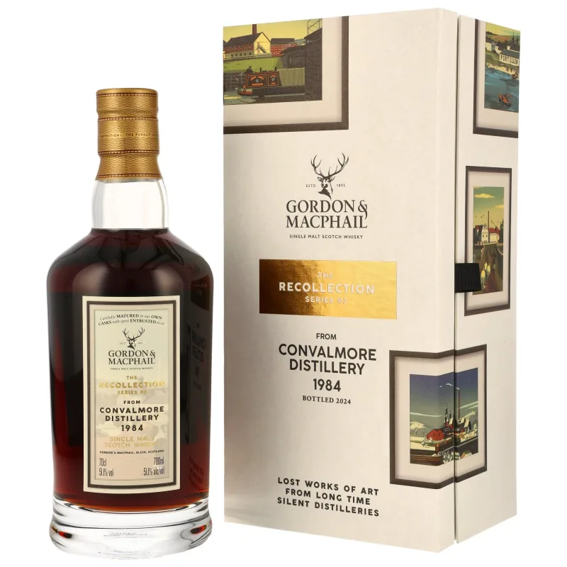 Convalmore 1984/2024 39 Year Old - Gordon & MacPhail Recollection Series (PVC #1733)