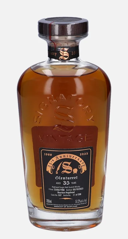 Glenturret – 1988 35 Year Old Signatory Vintage Scotch Whisky Co. Rare Reserve