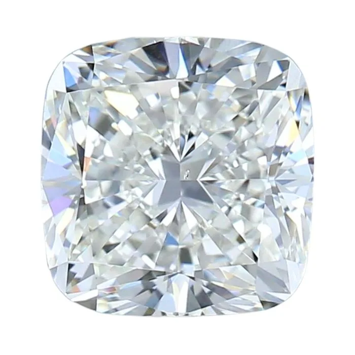 1 pcs Diamond (Natural) - 1.60 ct - Cushion - F - VS2 - International Gemological Institute (IGI) - IGI Certified Diamond