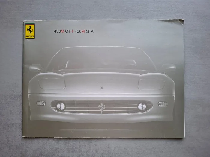 Brochure - Ferrari - 456M GT & 456M GTA - 1998