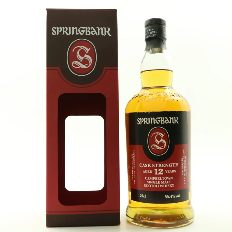Springbank – 12 Year Old Cask Strength 2021 Release (70cl, 55.4%)