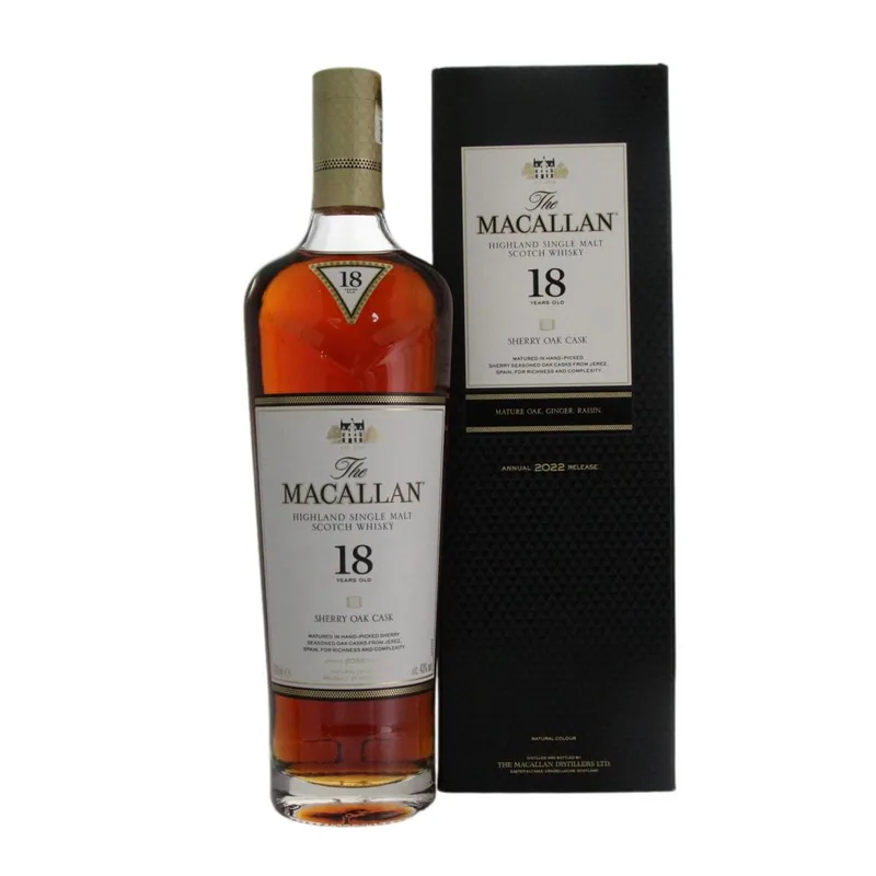 Macallan – 18 Year Old Sherry Oak Cask Annual 2022 Release