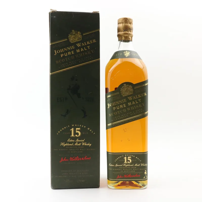 Johnnie Walker Pure Malt 15 Year Old 1L (1990s Edition) (100cl, 43%)