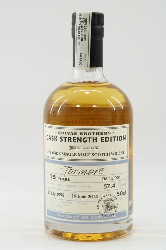 Tormore – 15 Years Old - 1998 Cask Strength (50cl)