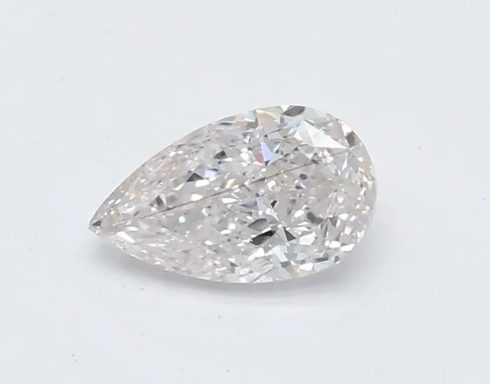 1 pcs Diamond (Natural coloured) - 0.27 ct - Pear - Very light Pink - VS1 - Gemological Institute of America (GIA)