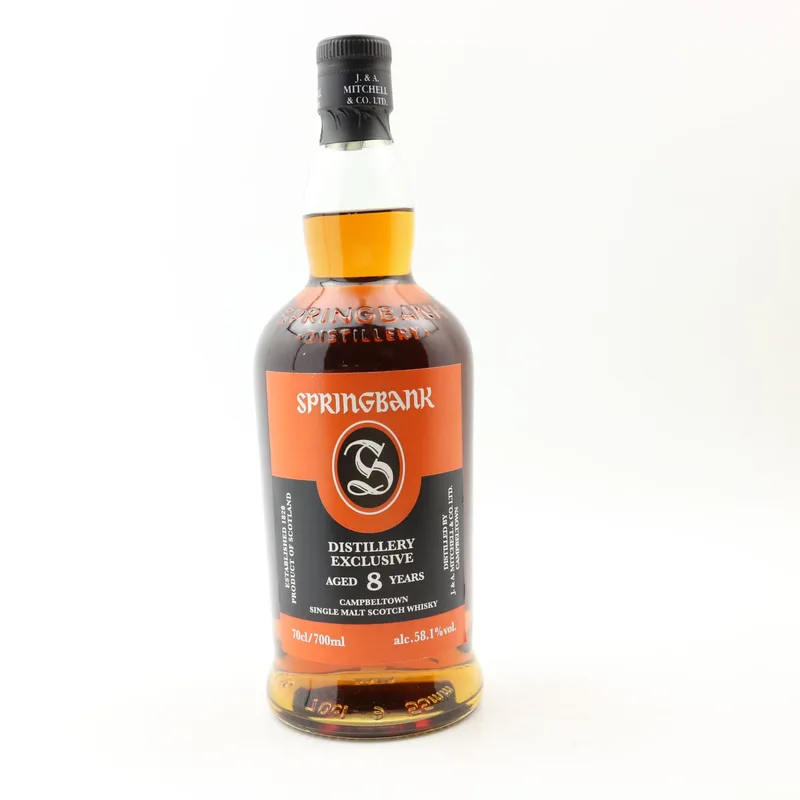 Springbank – 2018 8 Year Old Distillery Exclusive (70cl, 58.1%)