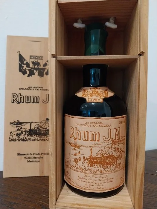 Rhum JM 1989 15 years old - Vieux Rhum Millésime - 70cl