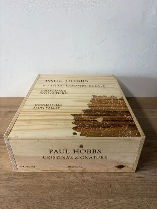 2020 Paul Hobbs Nathan Coombs Estate Cristina's Signature - Napa Valley - 3 Bottles (0.75L)