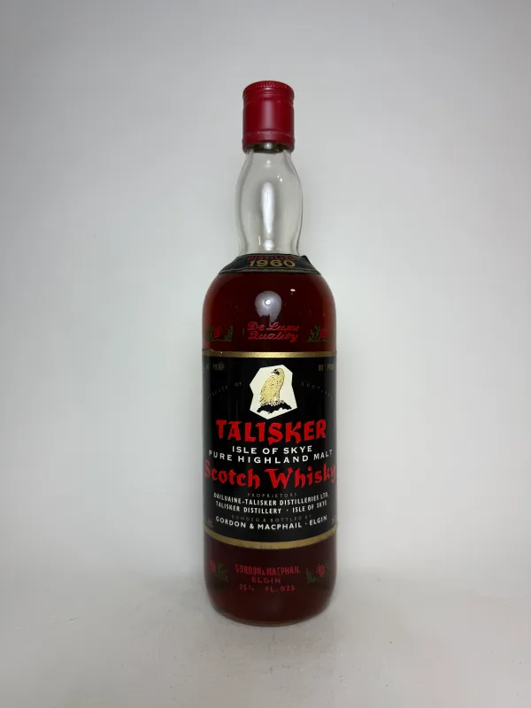 Talisker – Skye Single Malt Scotch Whisky, Distilled 1960, Bottled 1970s (75cl, 40%)