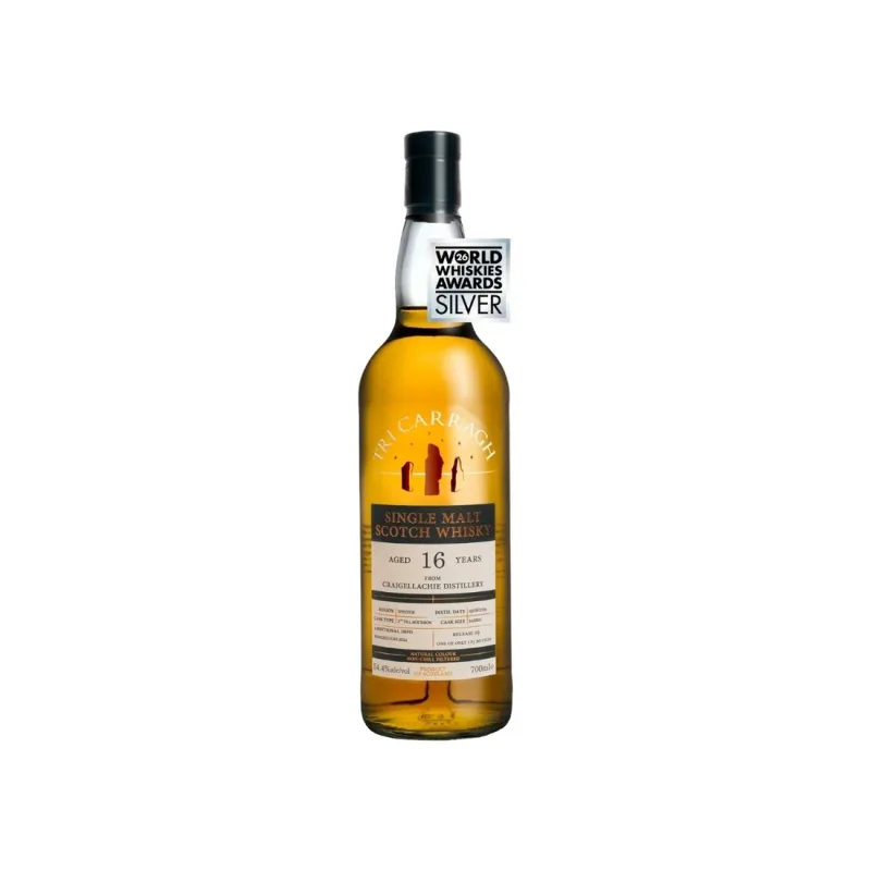 Craigellachie – 16 Year Old Tri Carragh (70cl, 54.4%)