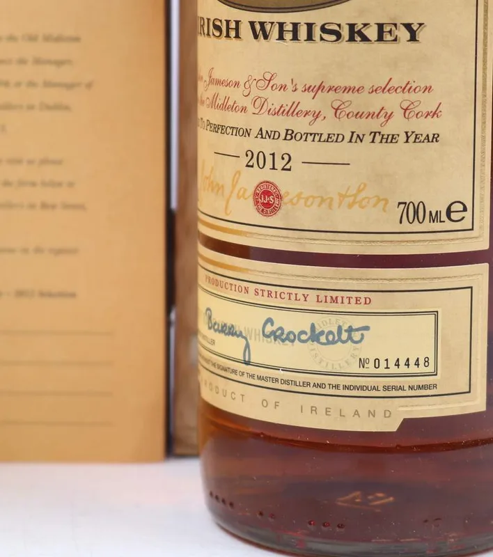 Midleton – Very Rare 2012 Bottle No. 14448
