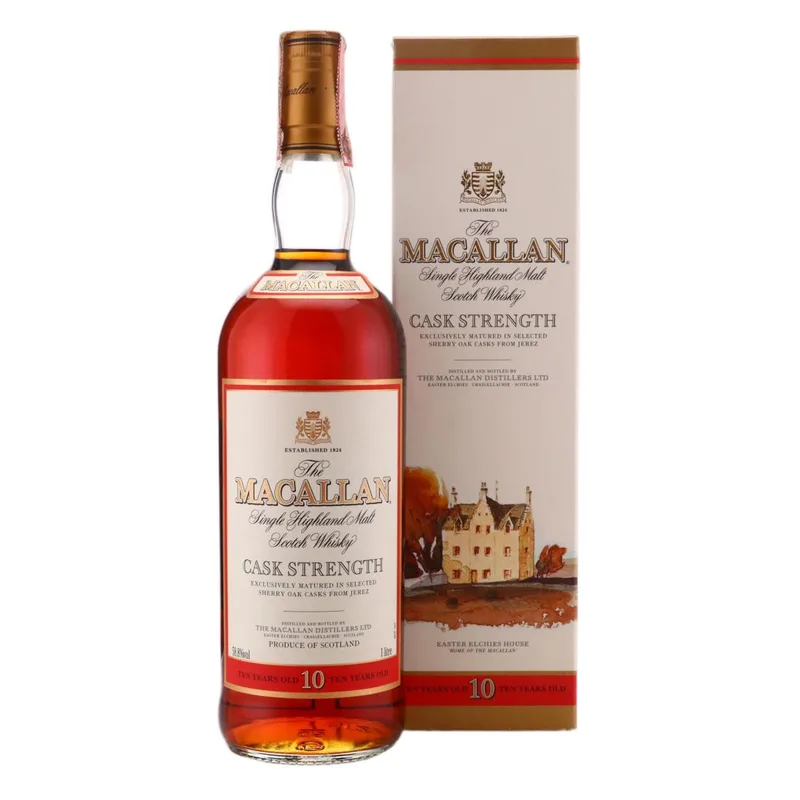 Macallan – Cask Strength 10 Year Old Litre