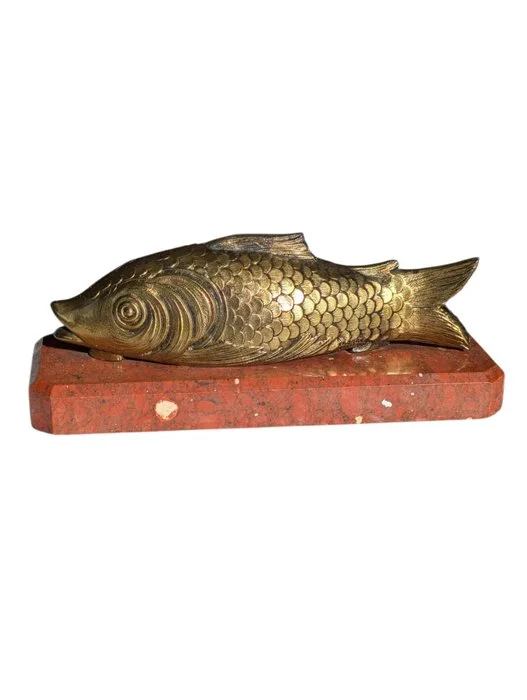 Paperweight - Spelter, Marble