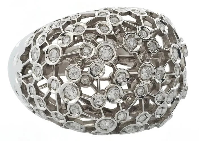 Damiani - Ring - Via Lattea - 18 kt. White gold Diamond (Natural)