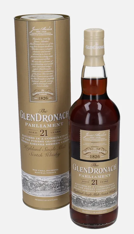 Glendronach – Parliament 21 Year Old (70cl, 48%)